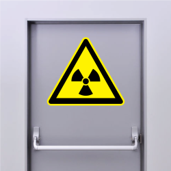 Sticker Danger Radioactif